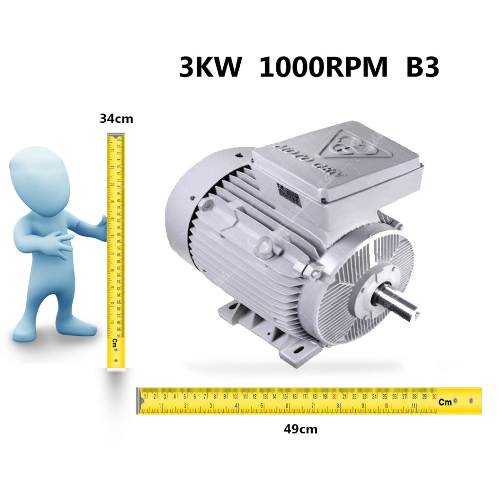 Electromotor-Motozhen-1000RPM،Sell-Chodan-3KW