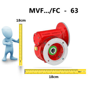 گیربکس MVF – F/FC/P شاکرین تیپ 63